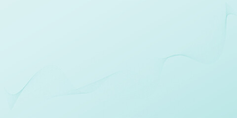 Abstract blue smooth waves on white background soft line dot shpae