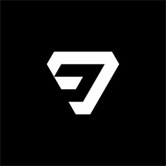 A bold, brutalist-inspired letter g logo. This modern, geometric design is a powerful and futuristic mark, perfect for architecture, tech, or industrial brands.