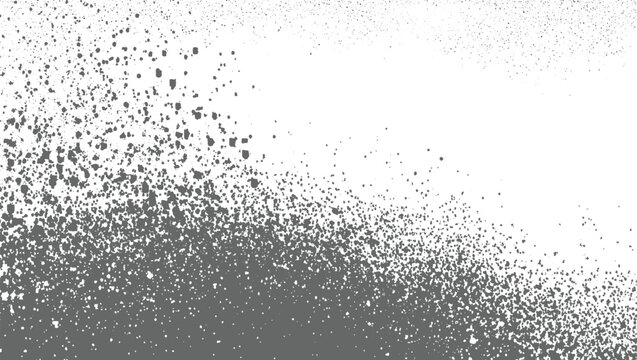 Abstract grunge black and white distressed texture Grain noise gradient pattern with vector dust dots grunge texture, Vector White wall texture noise and overlay vector design on whit background.