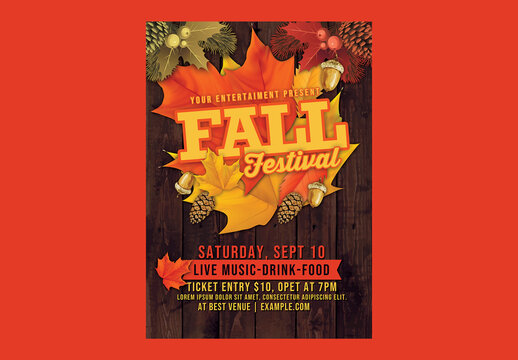 Fall Festival Flyer