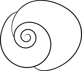 abstract spiral design