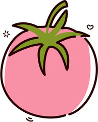 Cute Pink Decorative, Cute Pink Tomato Decorative