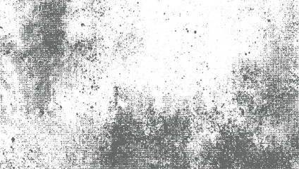 Abstract Grunge Black White Distressed Rustic Texture Grain Stains, Black Ink Splatters Distressed White Background Abstract Grunge Texture, Vector Grunge Distressed Overlay Texture 