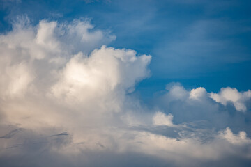 Obraz premium Cloudy sky after the rain