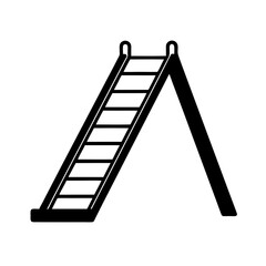 slide with ladder vector flat clean look isolated