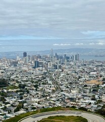 Obraz premium San Franisco Twin Peaks