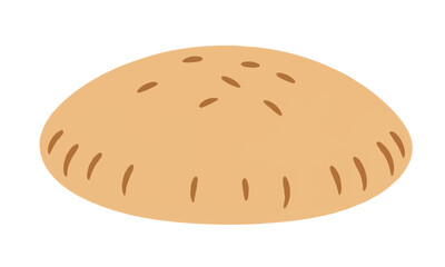 Illustration of a baked pie with a golden crust and small slits on top. (Created Using Generative AI Tools)