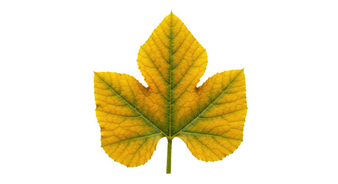 Autumn leaf vibrant yellow foliage detail.