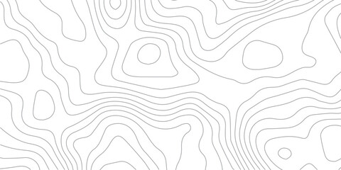 Modern Abstract Topography Map Illustration with White Paper Texture Effect Elevation Contour Patterns Geographic Wavy Lines and Minimal Background Design
