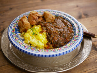 唐揚げカレー
