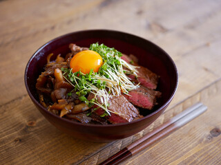 和風ステーキ丼