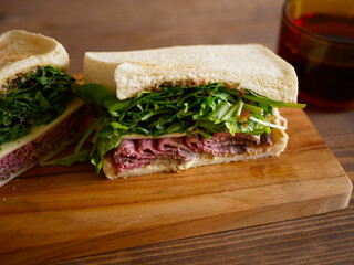 ローストビーフサンド