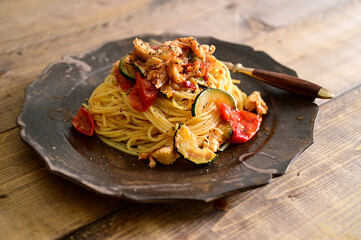 トマトパスタ