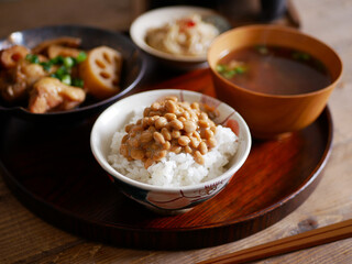 納豆ご飯