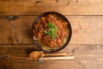 カレー蕎麦