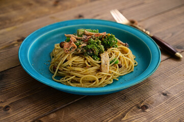 和風明太パスタ