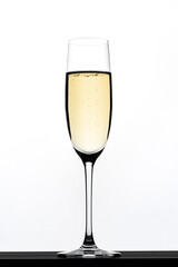 シャンパン 白バック アップ