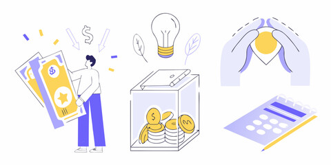 vector illustration of an illustration of a musical instruments