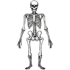 skull, halloween, festival, vector, transparent background, skeleton, medical, anatomy, bones, bone, body, human, biology, anatomical, dead, death, skeletal, healthcare, scary, horror