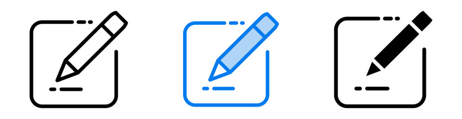 Edit icon set multiple style collection