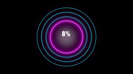  Loading screen at 15%, screen cell phone display while charging battery 15%.