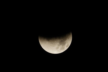 皆既月食 2025年9月8日 コーンムーン