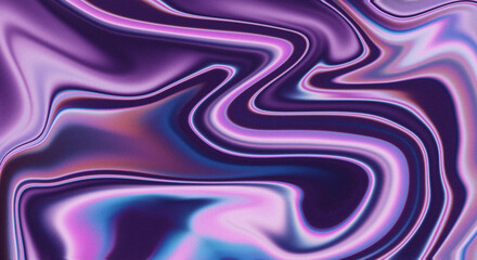 Abstract purple and blue marble texture background with wavy lines and grainy effect