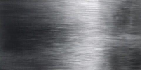 Brushed metal texture with a horizontal grain creating a modern, industrial background.