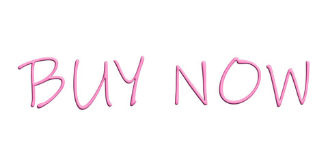 Buy now lettering 3d word Template for marketing ad, print, web, banner, poster, flyer