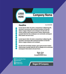 Professional Office Letterhead Template