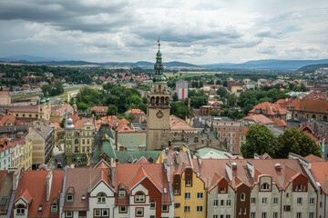 Obraz premium Architecture and streets of Klodzko, Poland.