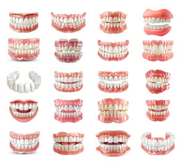 Realistic Teeth PNG Transparent Images, human teeth