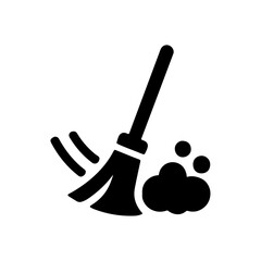 Flat Vector of Sanitation Tool with Motion Lines
