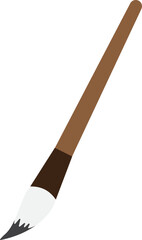 Traditional Korean Calligraphy Brush Illustration