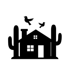 halloween house vector illustration, silhouette, hand, vector, icon, illustration, finger, sign, hands, symbol, house, people, design, home, business, palm, set, concept, black, volunteer, arm, finger