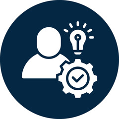 Competencies icon for business, website, application, printing, document, poster design, etc