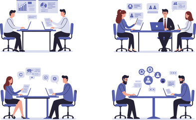 team collaboration in various office settings using technology tools