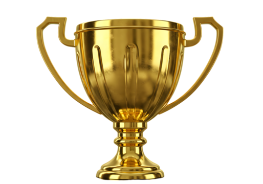 Celebrate your victories with this shimmering golden trophy, perfect for awards ceremonies, team achievements, and recognizing excellence in competitions or business, for your champion
