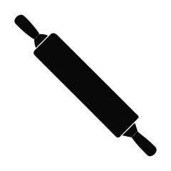 Rolling Pin Silhouette Icon