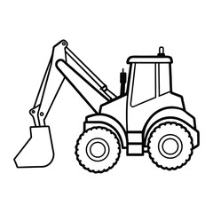 excavator and shovel