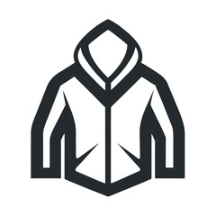 Minimal Jacket Outline Logo Design