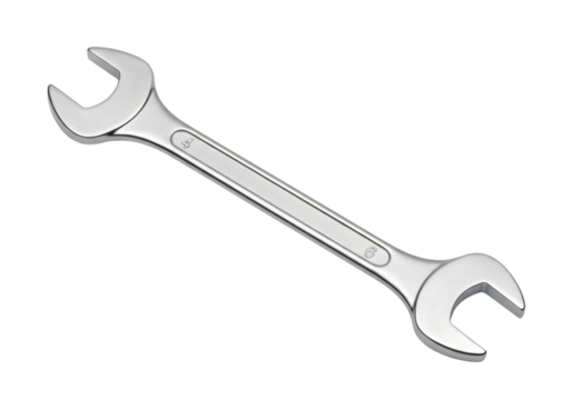 DoubleEnded Wrench Essential Tool for Mechanics  DIY Projects on transparent background