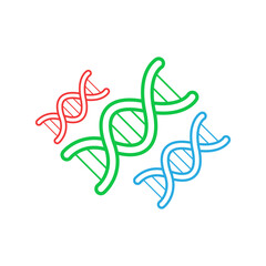 Science logo icon illustration