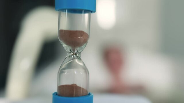 A girl takes a therapeutic thermal bath.