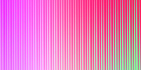 Bright Pink to Green Vertical Corrugated Gradient abstract