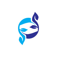 Creative Water Drop Hand Logo Design