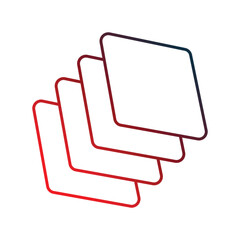 Colours icon with white background vector stock illustration