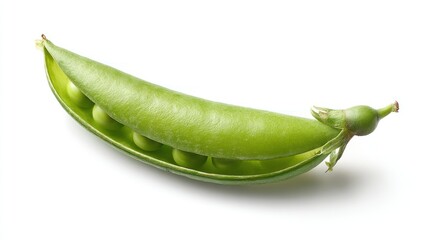 Fresh green pea pod (1)