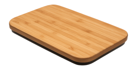 Bamboo pet feeding mat with non-slip base