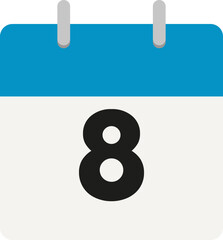 Single Day Calendar Icon